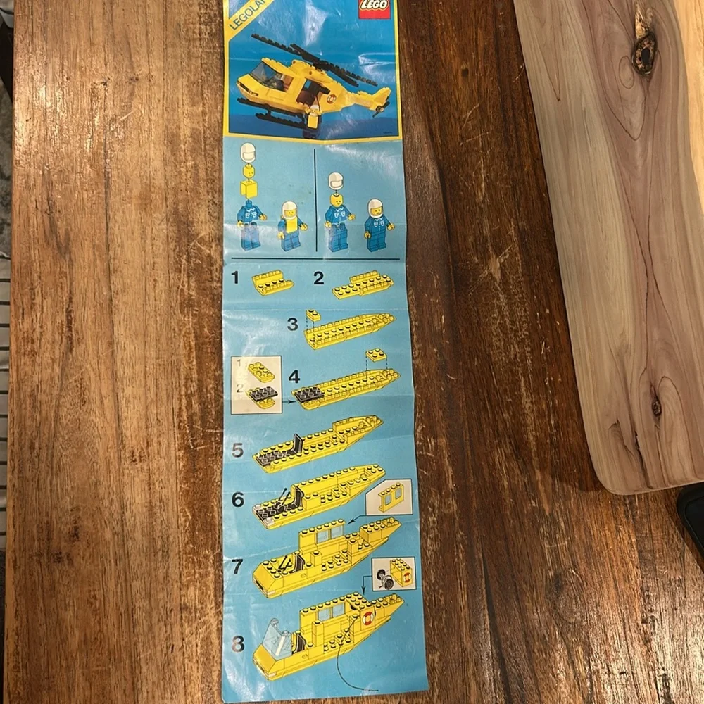 Retired LEGO Set 6697: Rescue-I Helicopter
